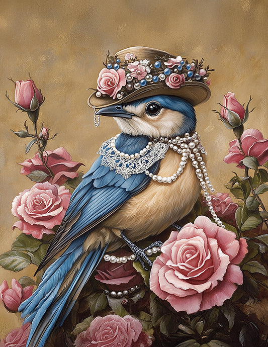 Victorian Bird 001 (Digital Download)