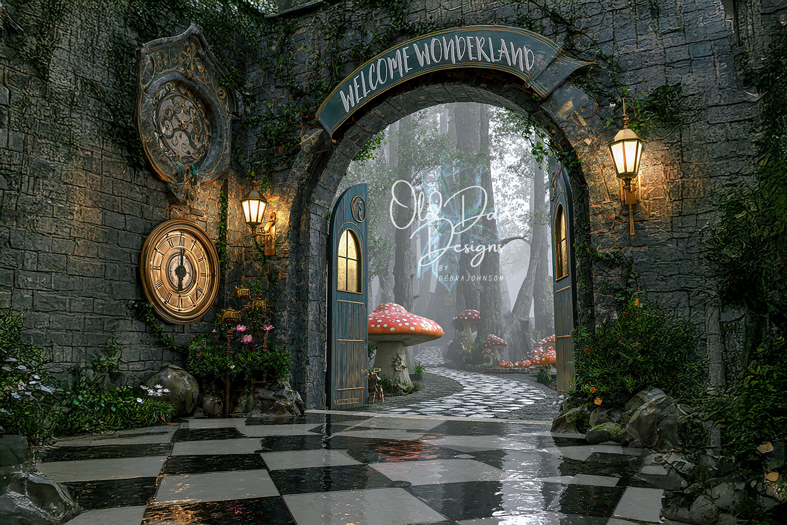 The Wonderland Portal – Old Dame Designs