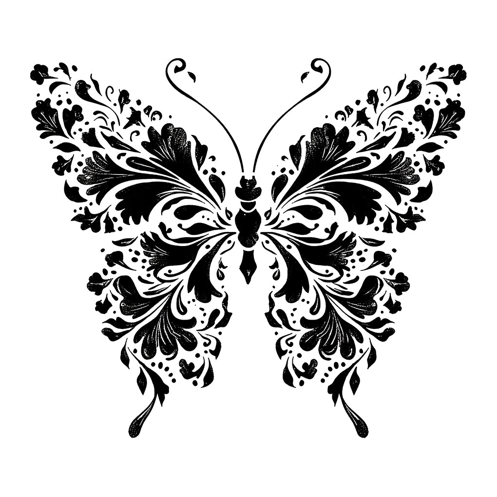Butterfly Stencil