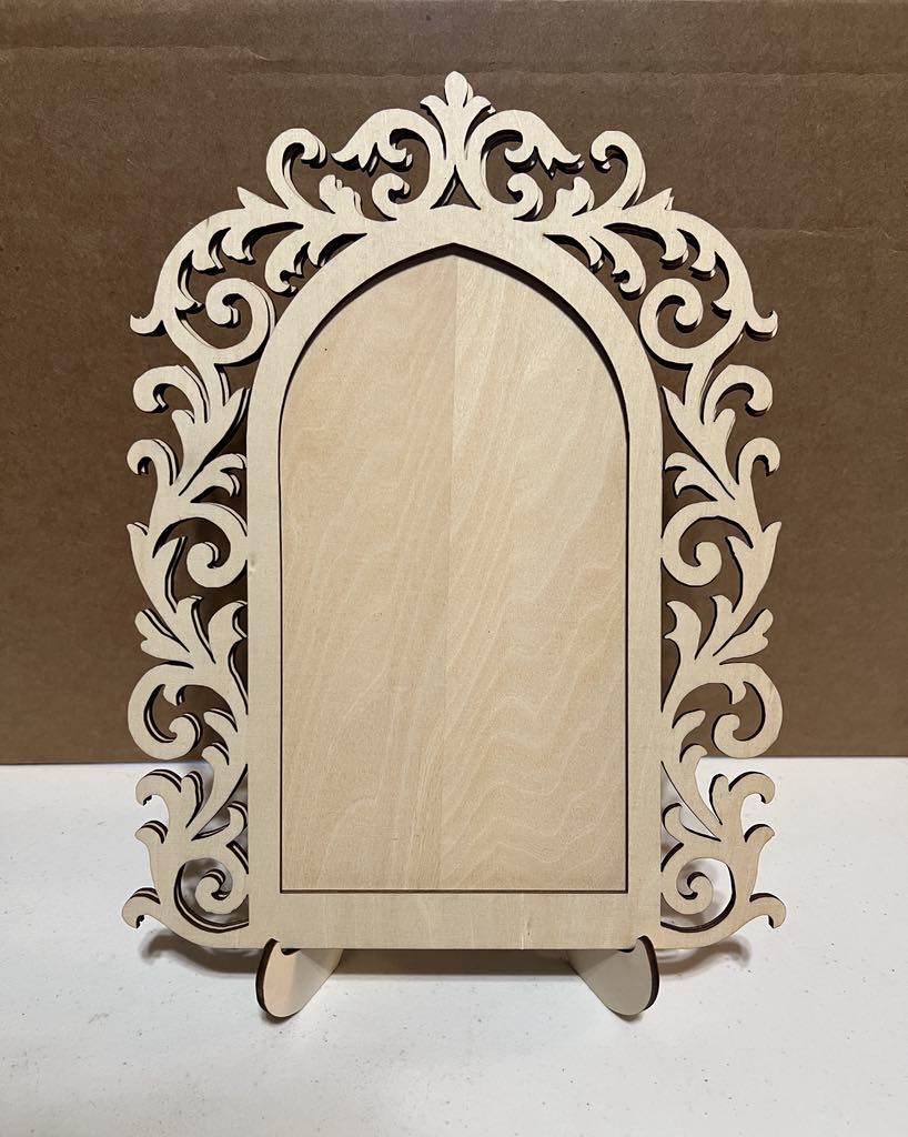 2 Piece Ornate Arch Frame