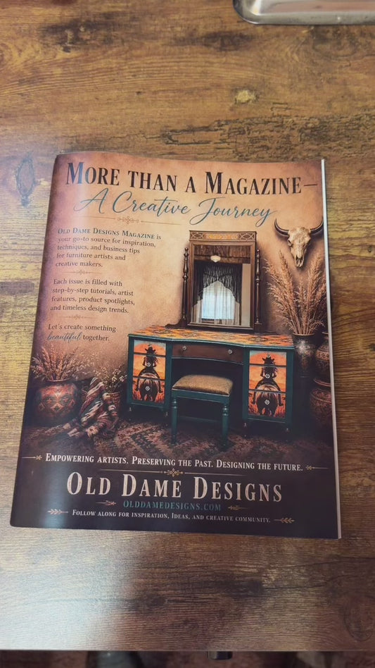 Old Dame Designs Magazine — Issue No. 1