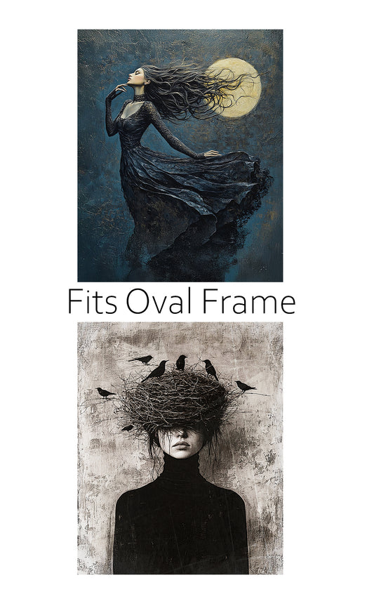 10x16 inch Tissue Paper with 2 Designs / Fits our Small Wooden Frames